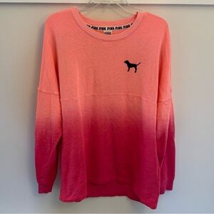 Victoria's Secret Pink Ombre Long Sleeve Tee